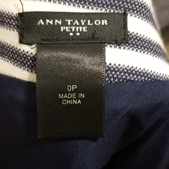 NWOT Ann Taylor Striped Pencil Skirt - Picture 5 of 6